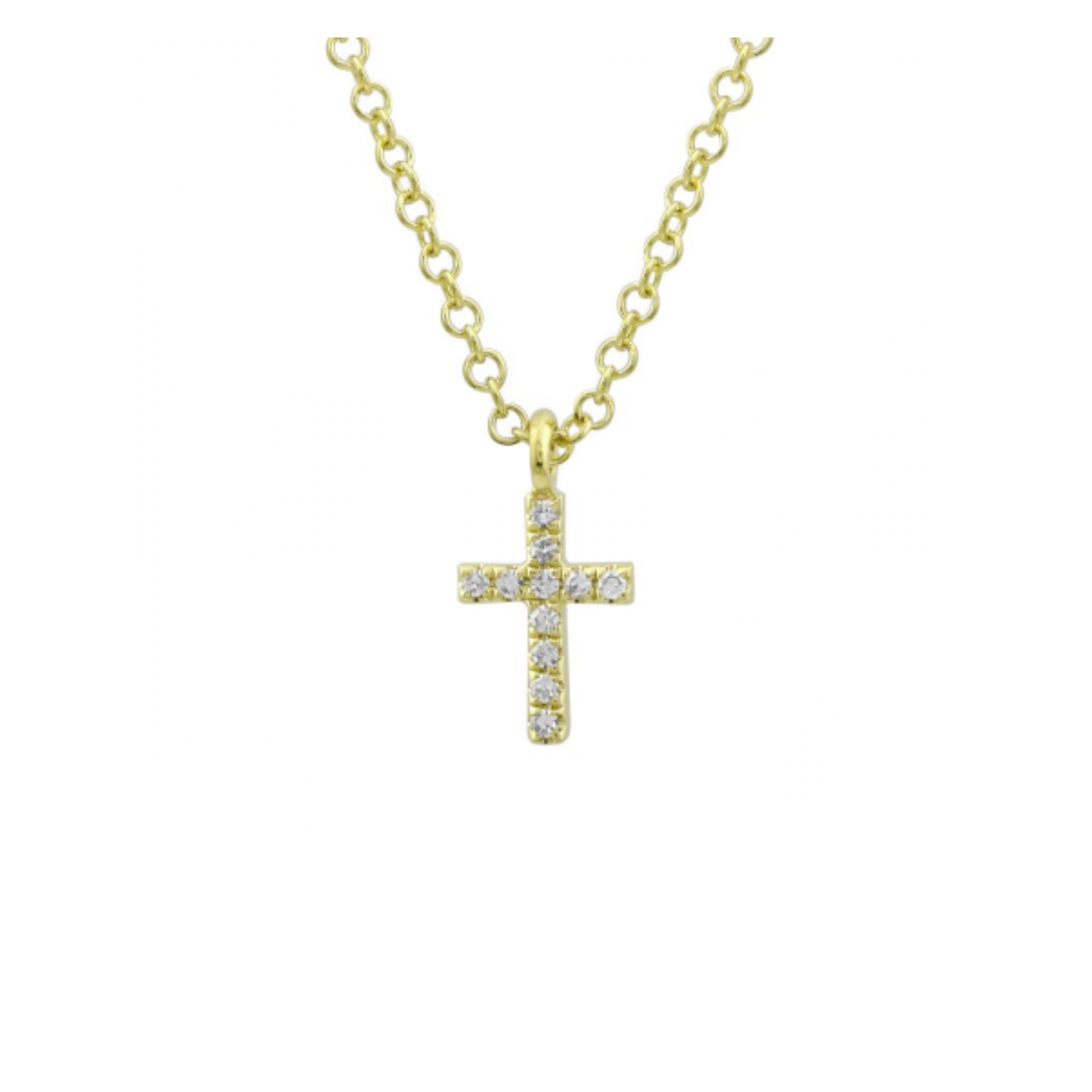 Diamond Cross Necklace