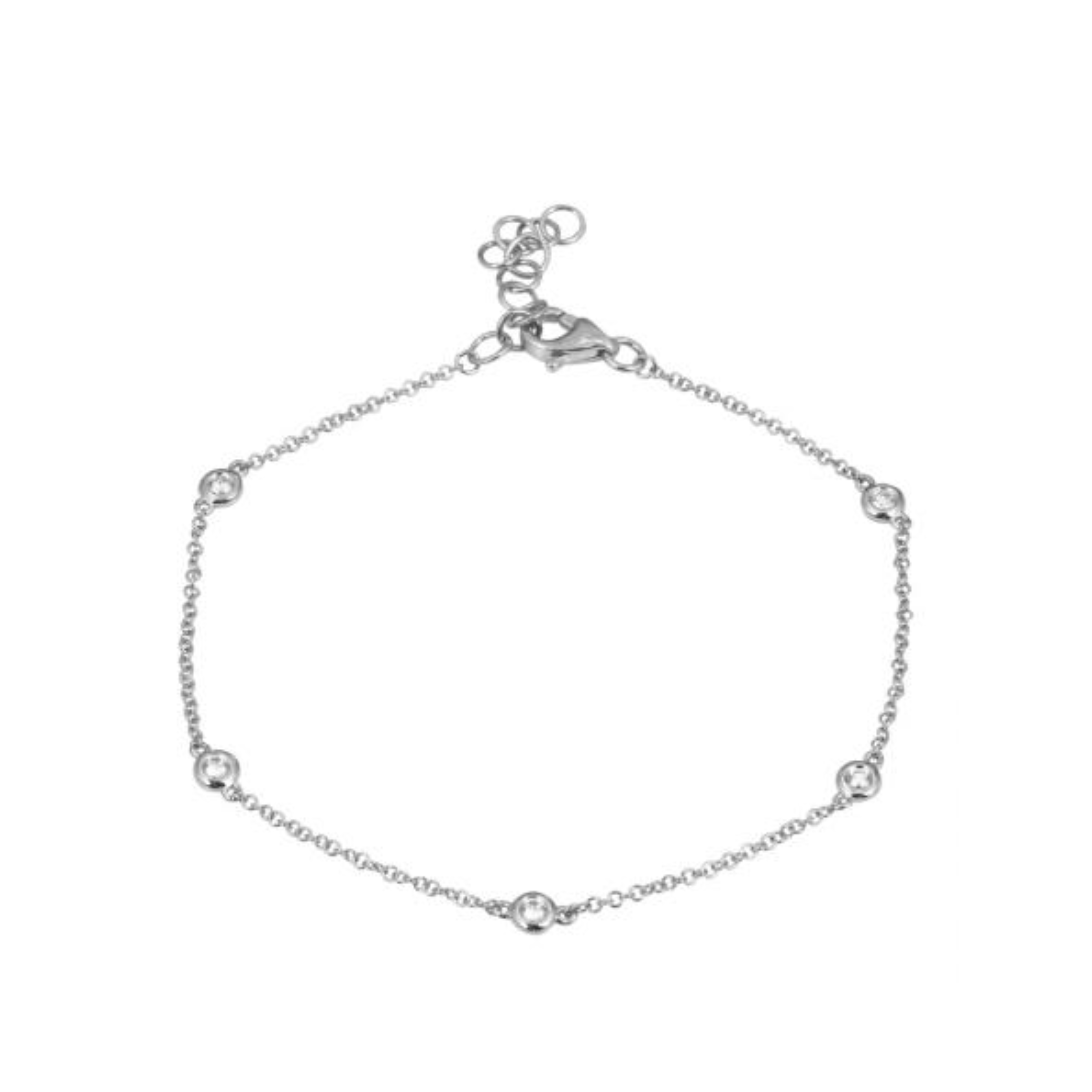 Diamond by the Yard Bracelet