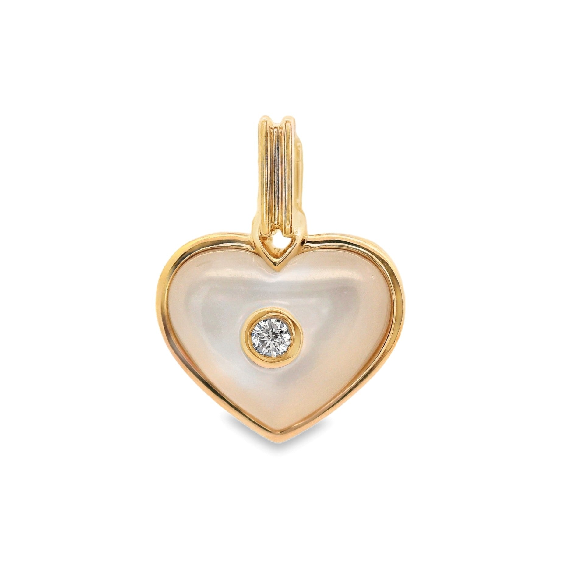 Mother of Pearl Mini Love Pendant