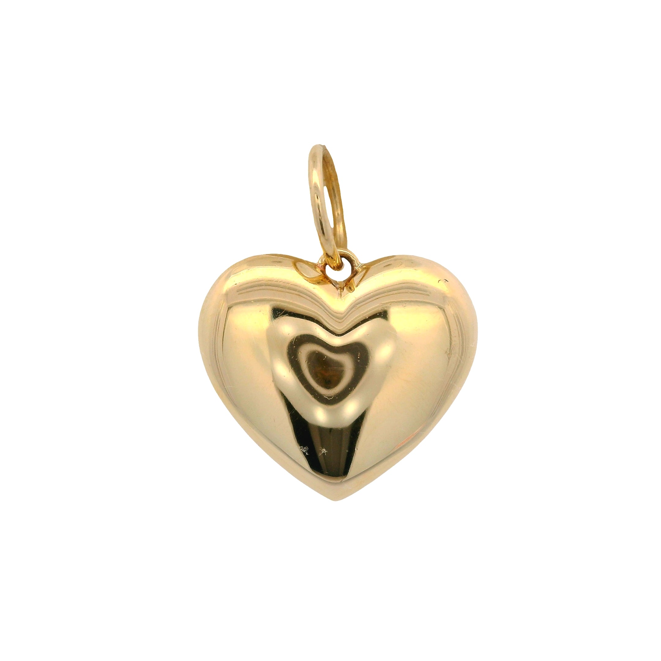Puffed Heart Charm