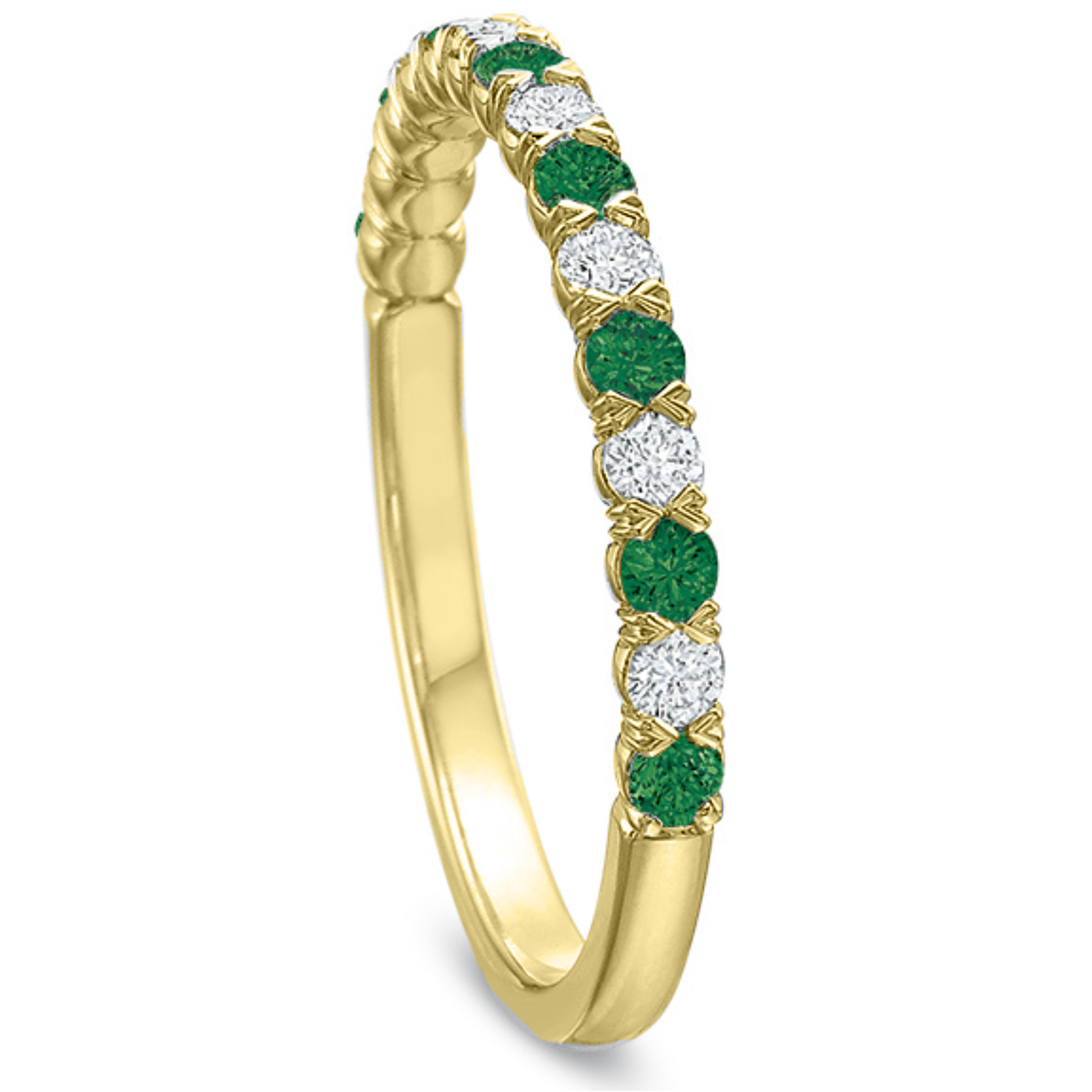 Diamond and Emerald Band