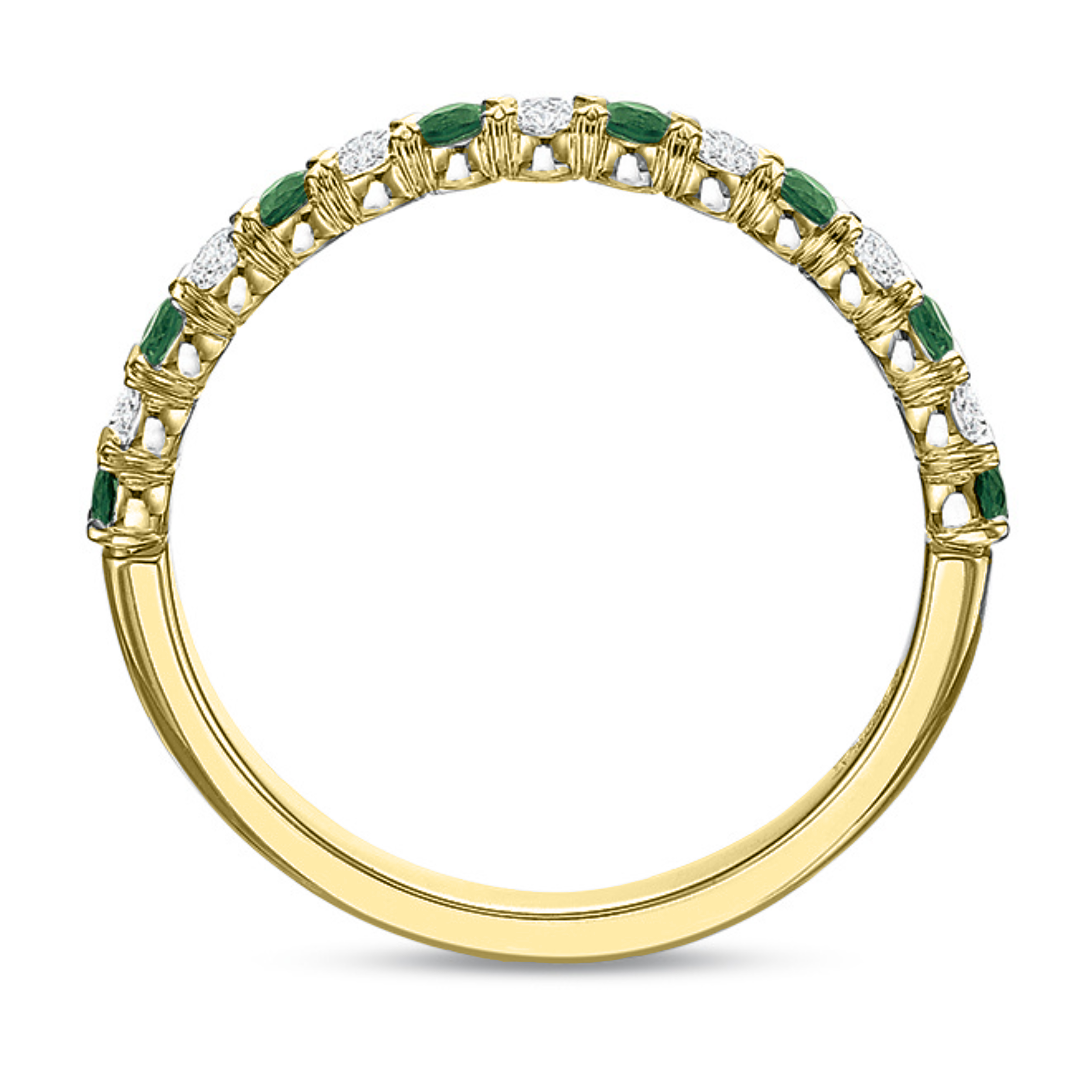 Diamond and Emerald Band