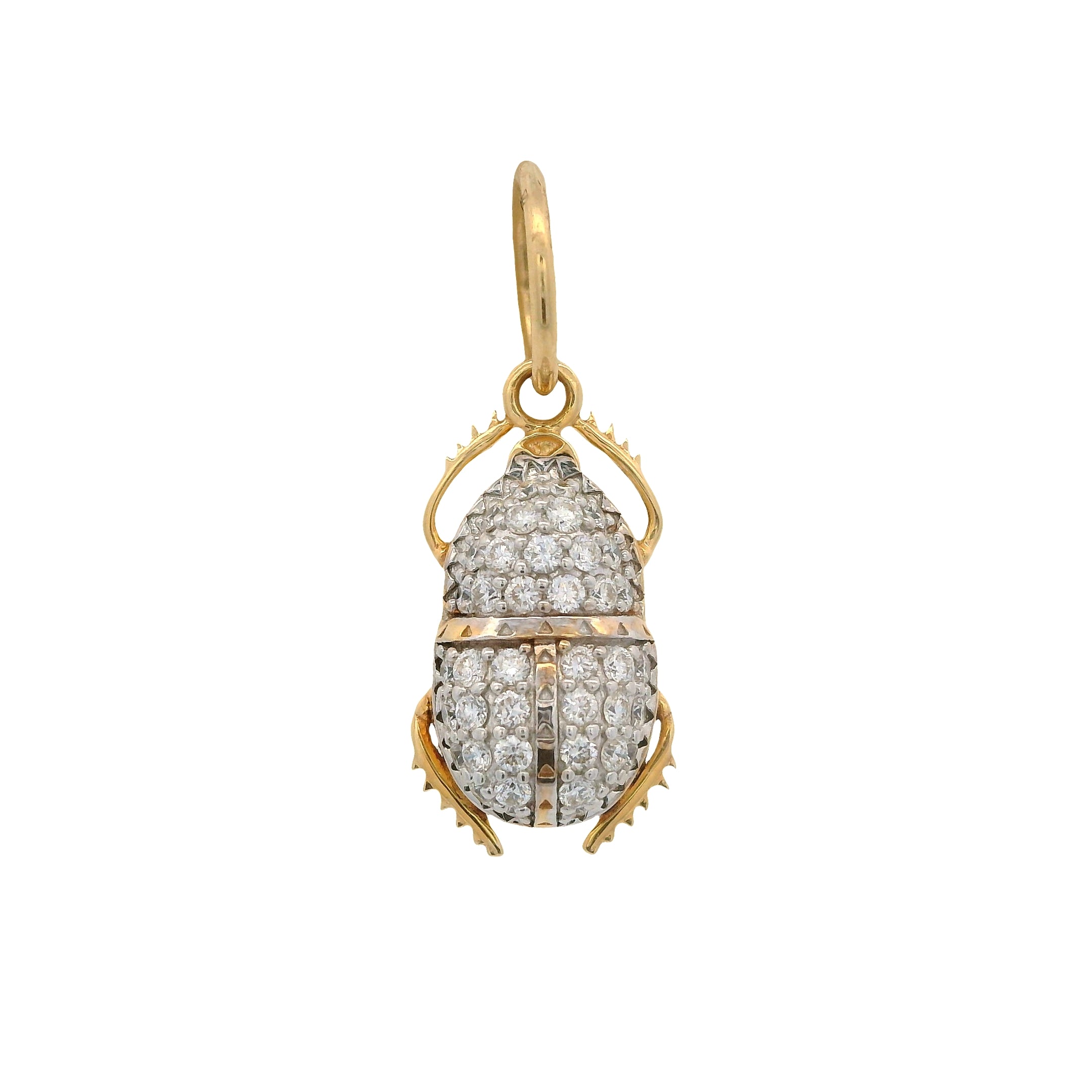 Diamond Beetle Charm