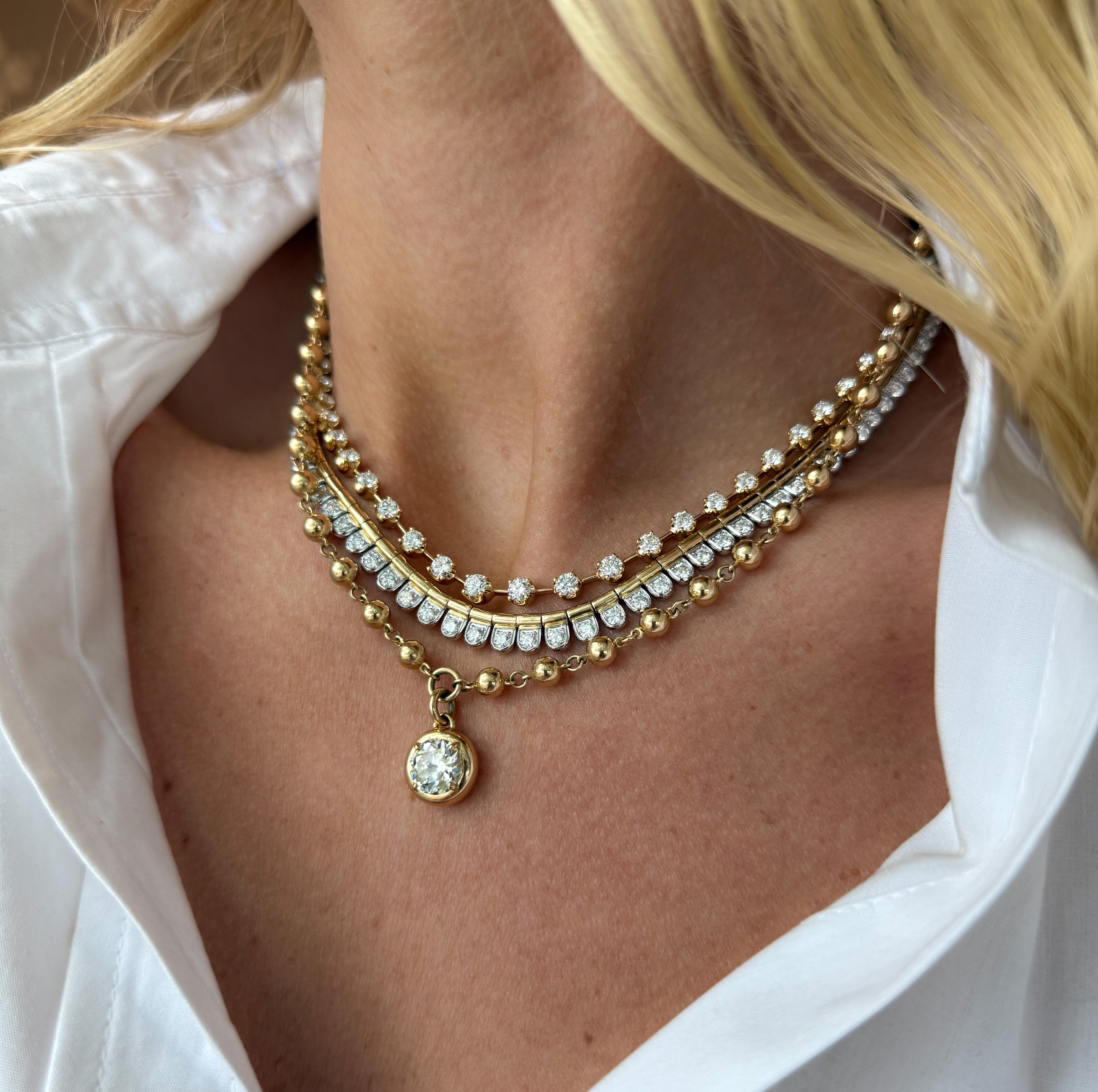 Sirena Diamond Necklace