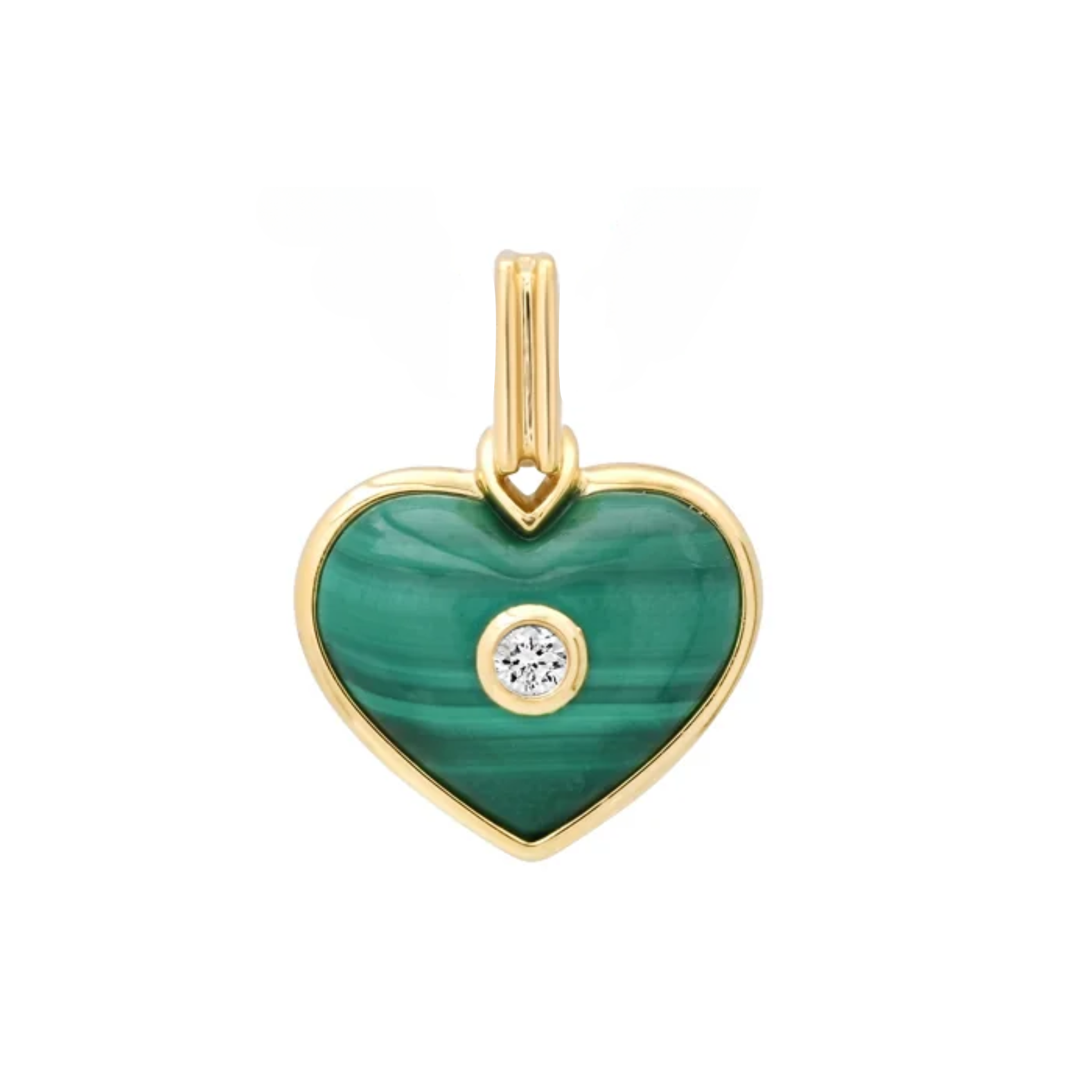 Malachite Mini Love Pendant