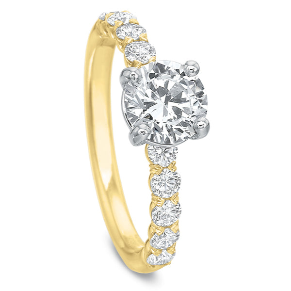 Classic Silk Prong Diamond Mounting