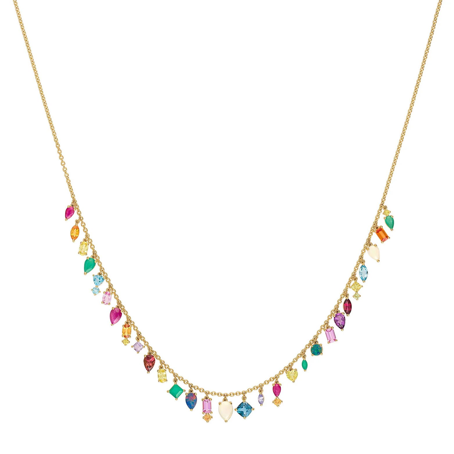 Rainbow Collar Necklace