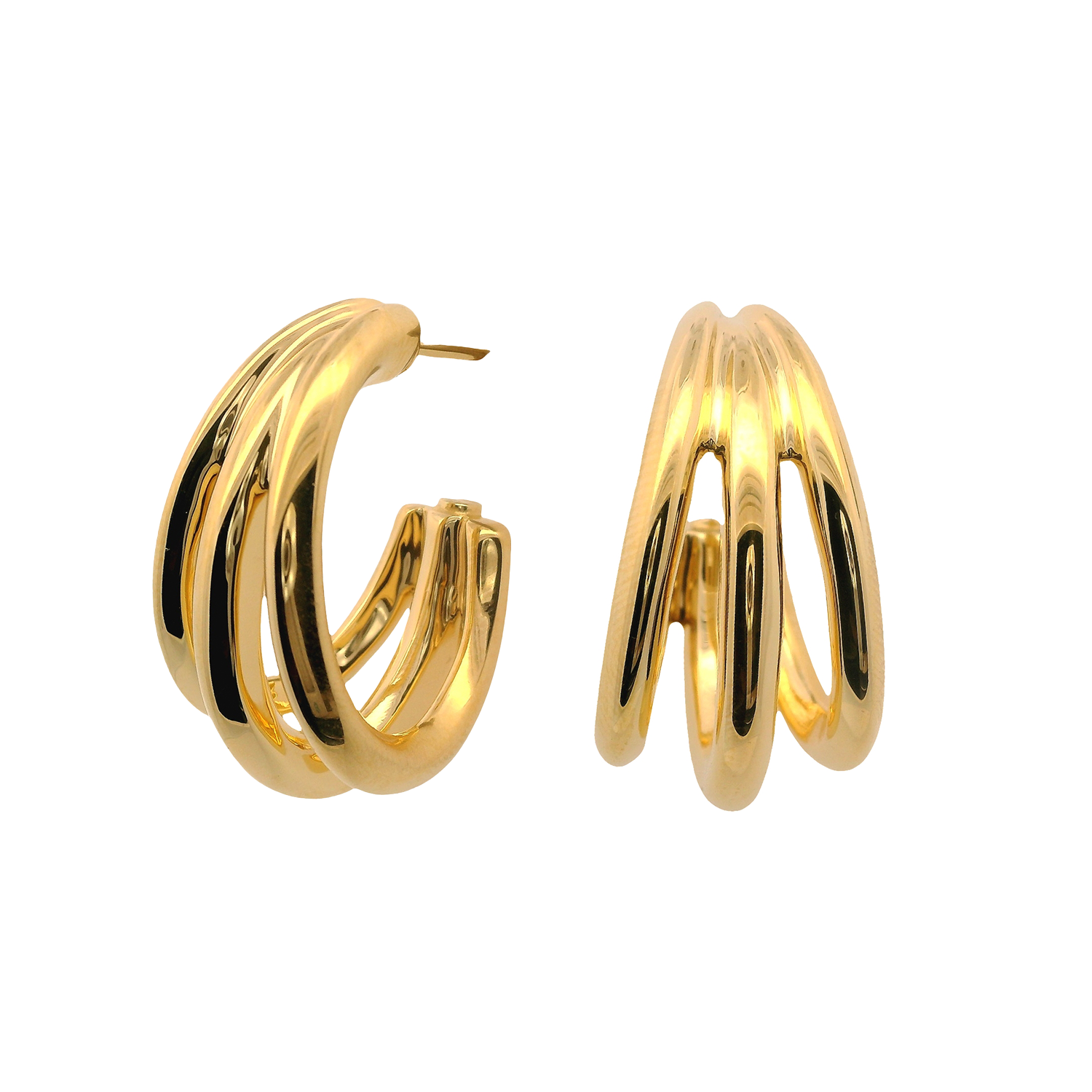 Split Hoop Earrings