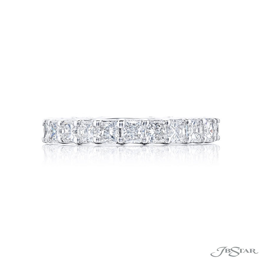 Diamond Eternity Band Radiant-Cut 2.71 ctw Shared Prong