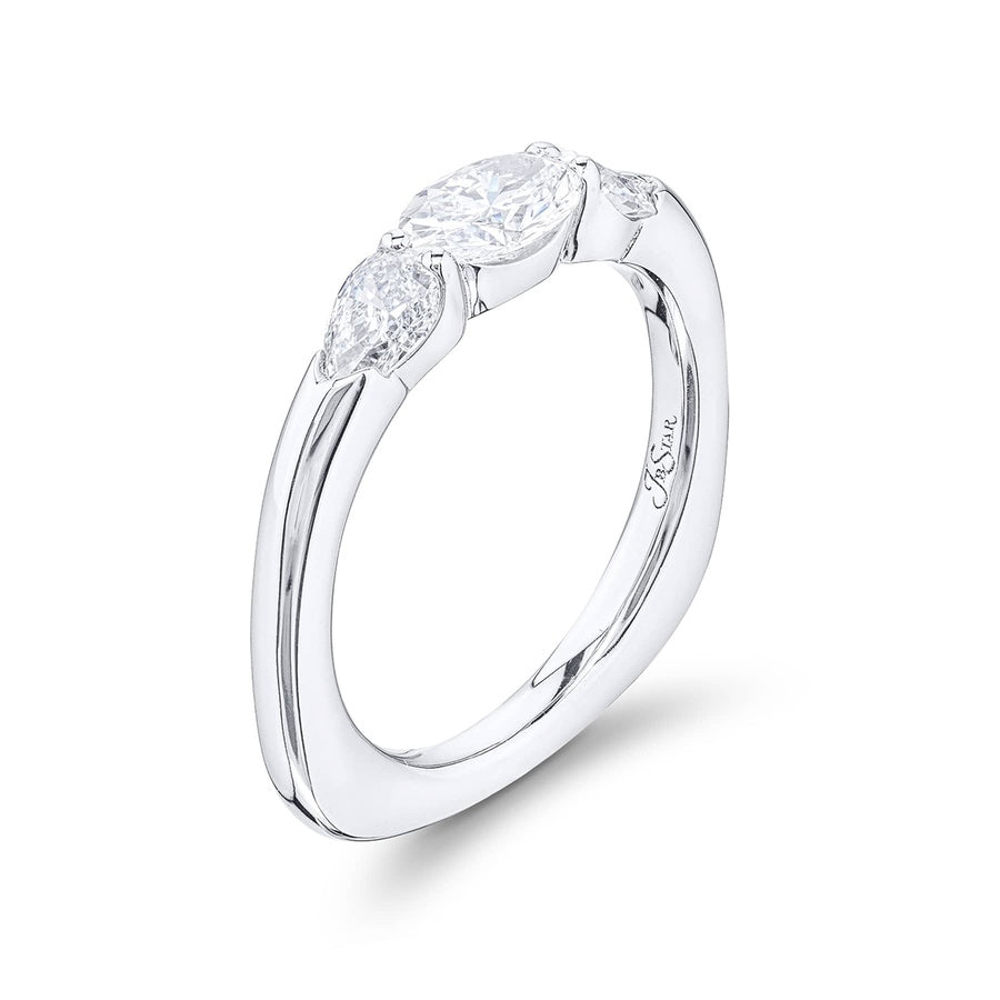 Platinum Oval Diamond GIA Certified Engagement Ring