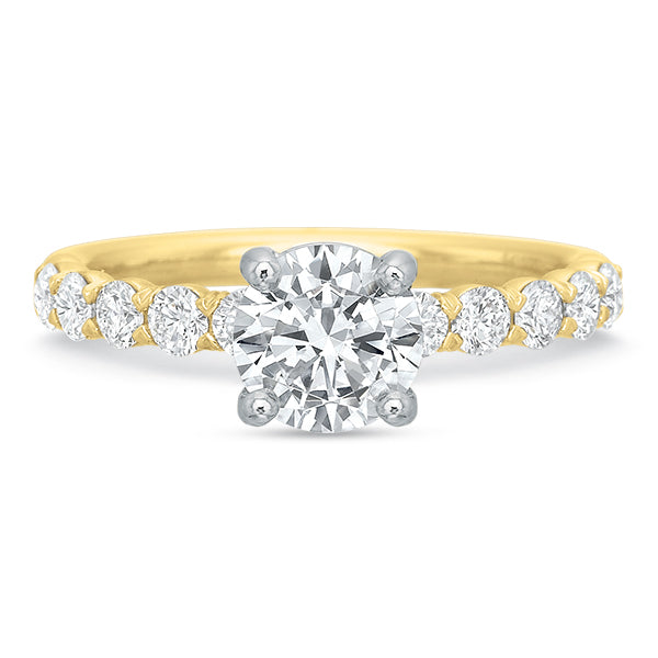 Classic Silk Prong Diamond Mounting