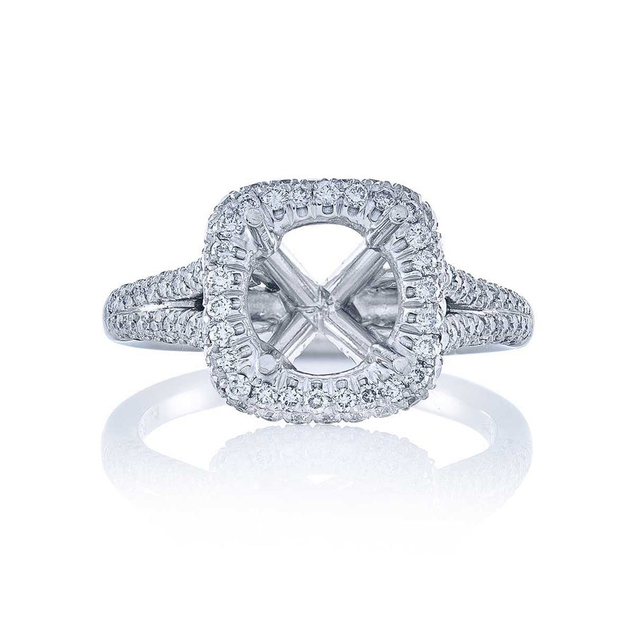Platinum Engagement Ring 0974-238