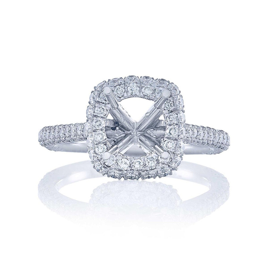 Platinum Engagement Ring 0138-056
