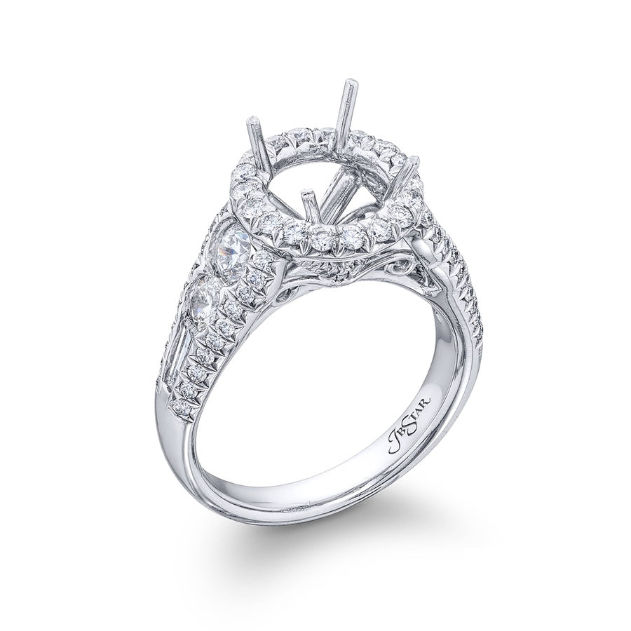 Platinum Engagement Ring 2252-001