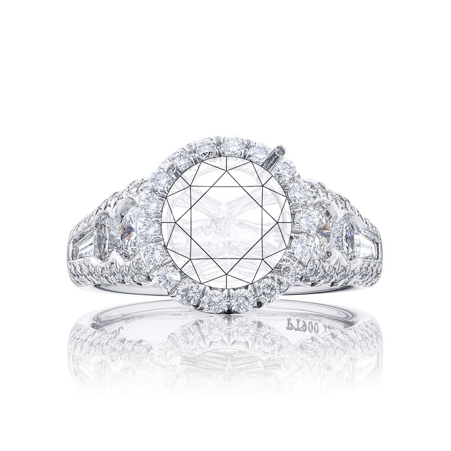 Platinum Engagement Ring 2252-001