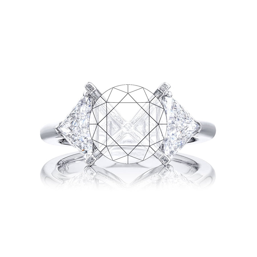 Platinum Engagement Ring 1984-443
