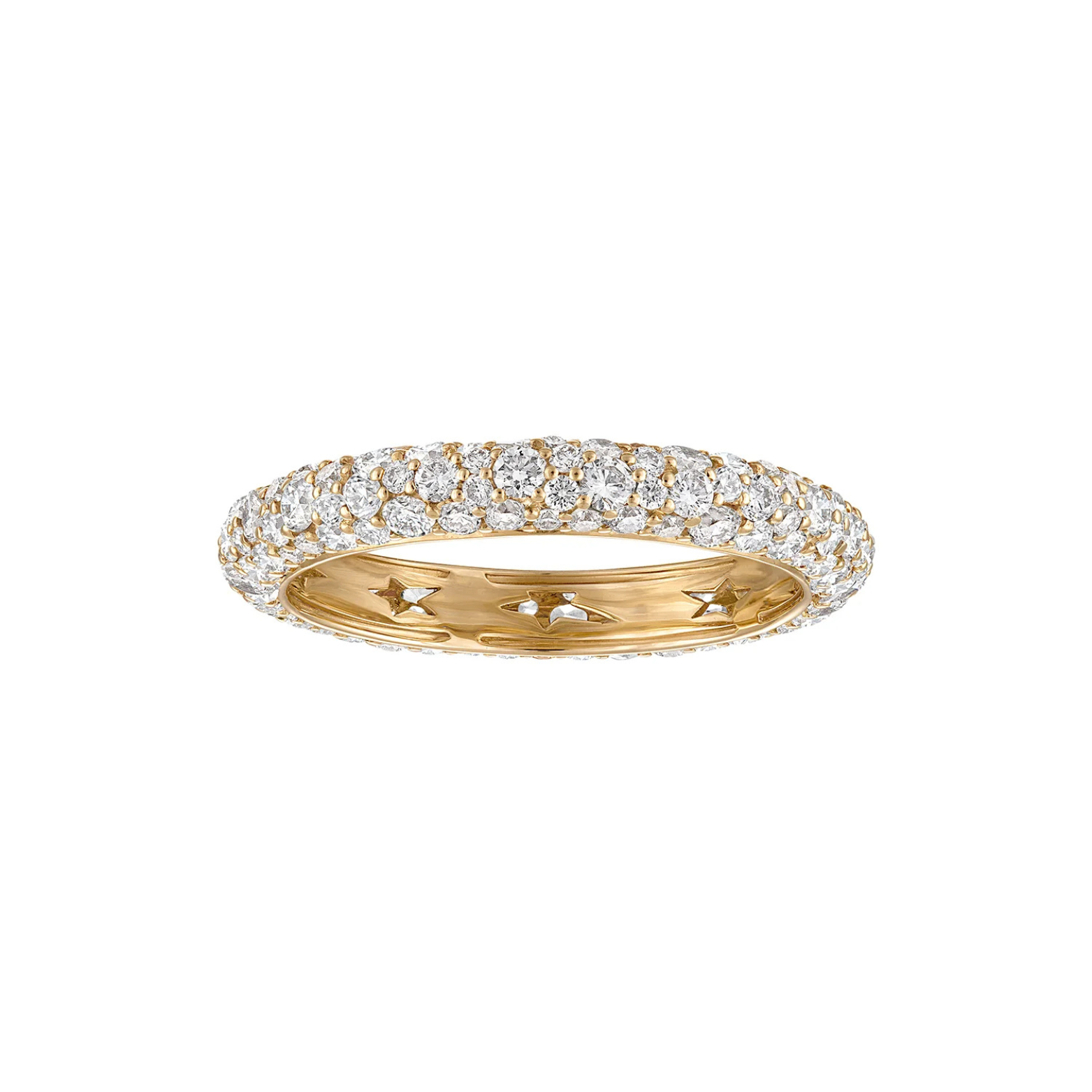 Diamond Sparkle Stack Ring