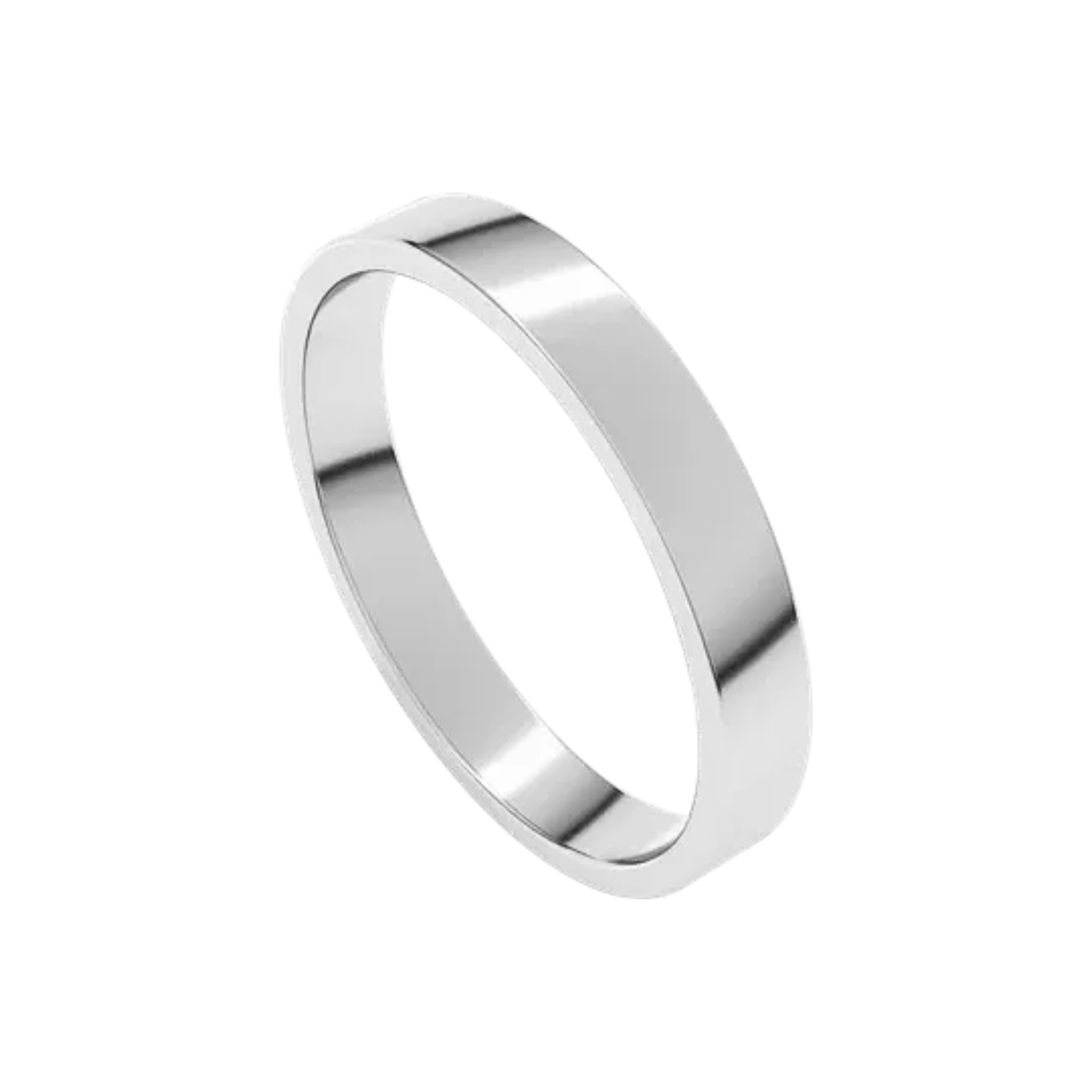 3mm Standard Fit Lightweight Flat Band