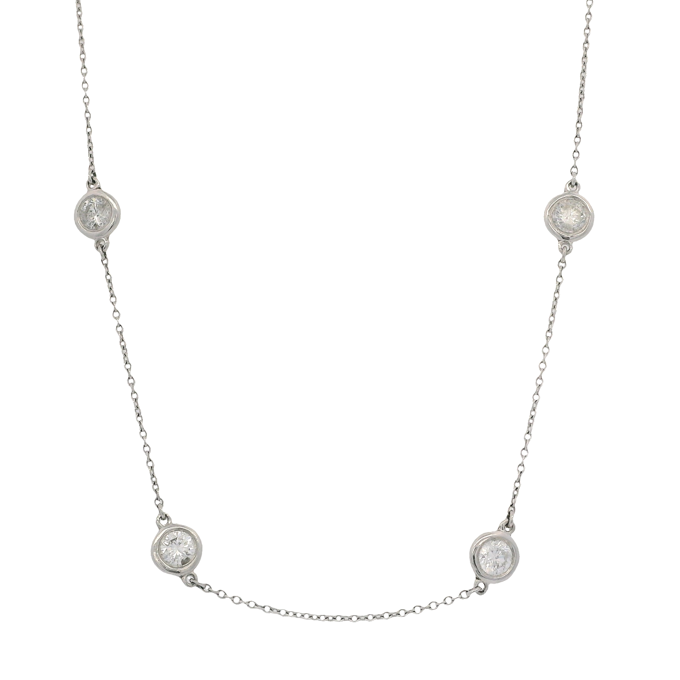 Diamonds By-the-Yard Necklace