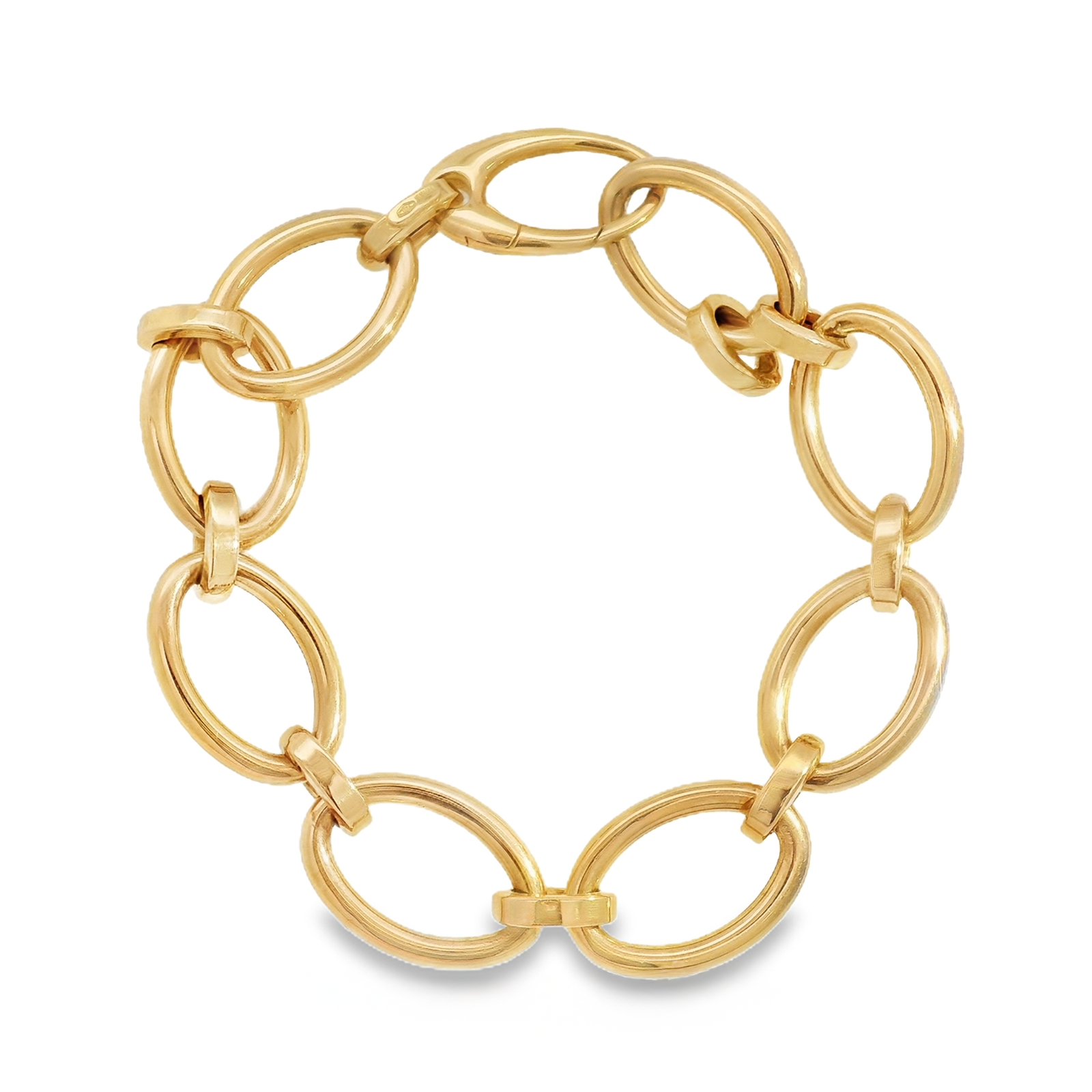 Oval Chain Link Bracelet
