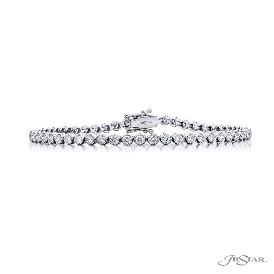 14K White Gold Bracelet 2232-001
