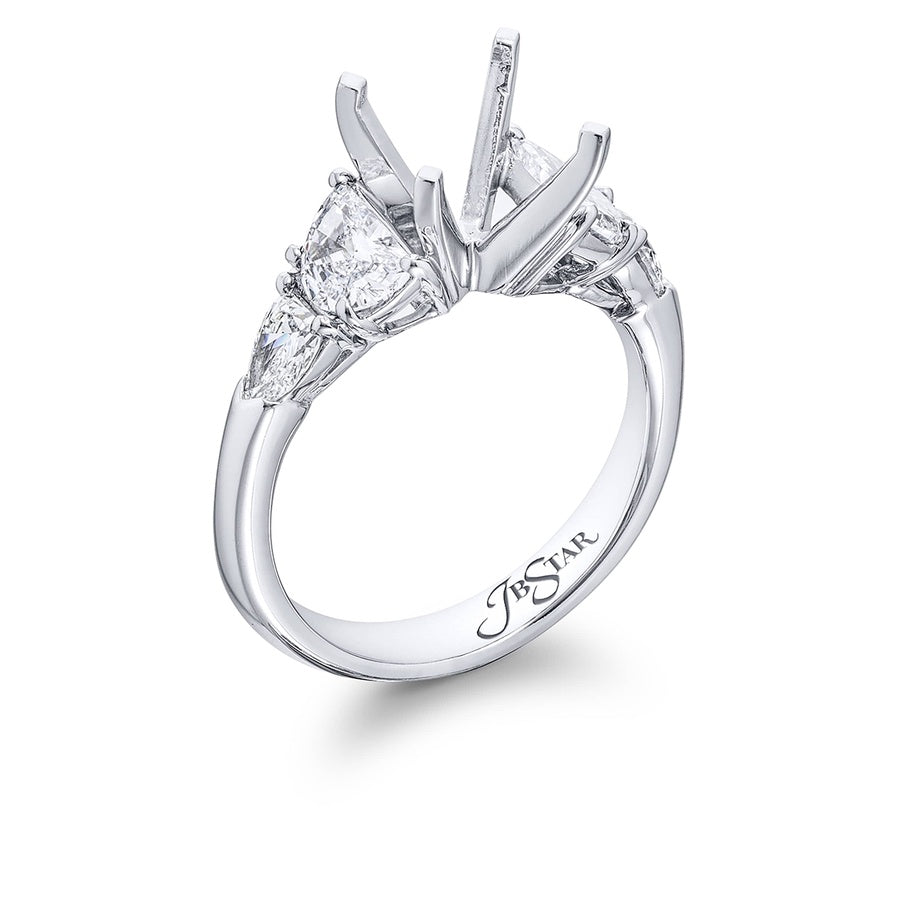 Platinum Engagement Ring 1206-068