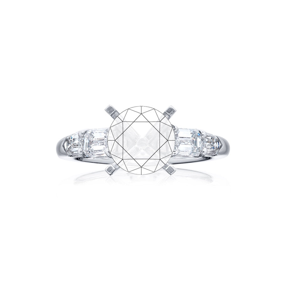 Platinum Engagement Ring 5220-014