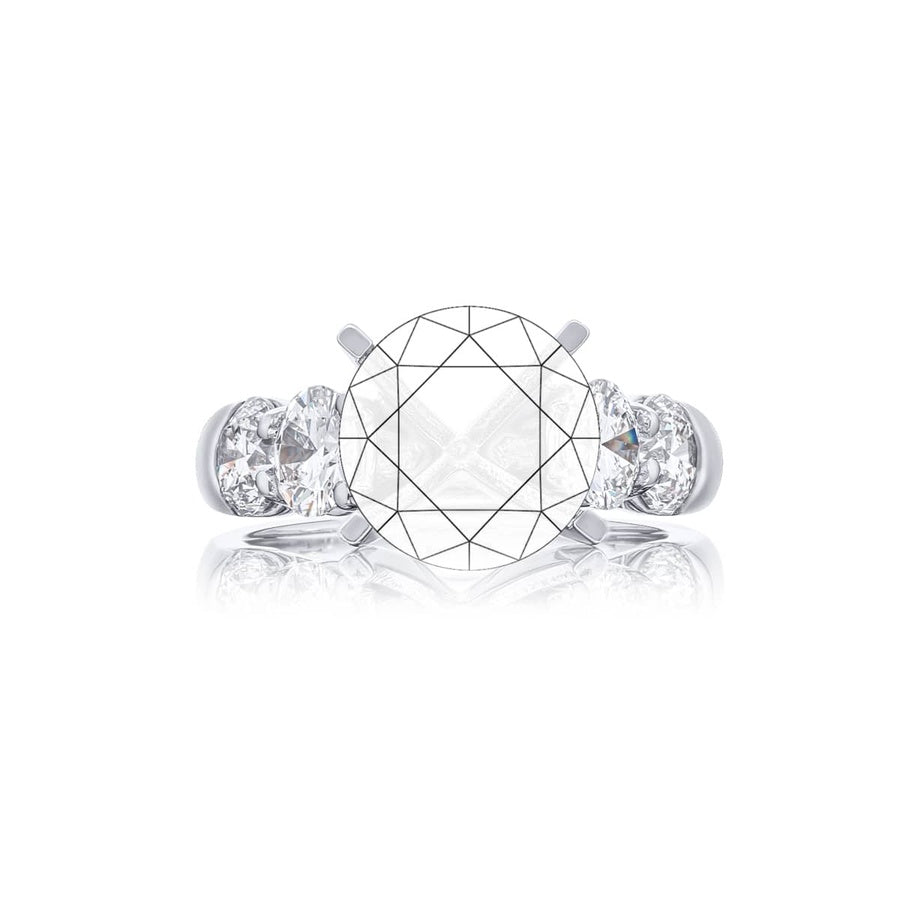 Platinum Engagement Ring 5607-011
