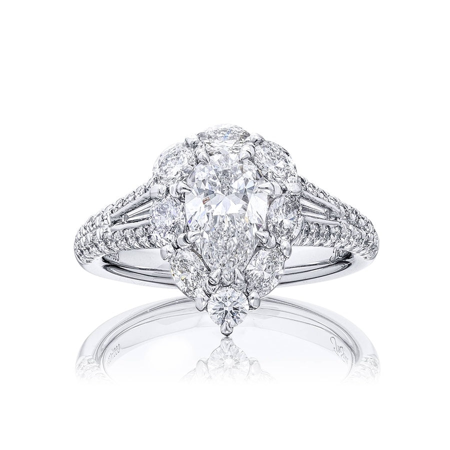 Platinum Engagement Ring 5234-003