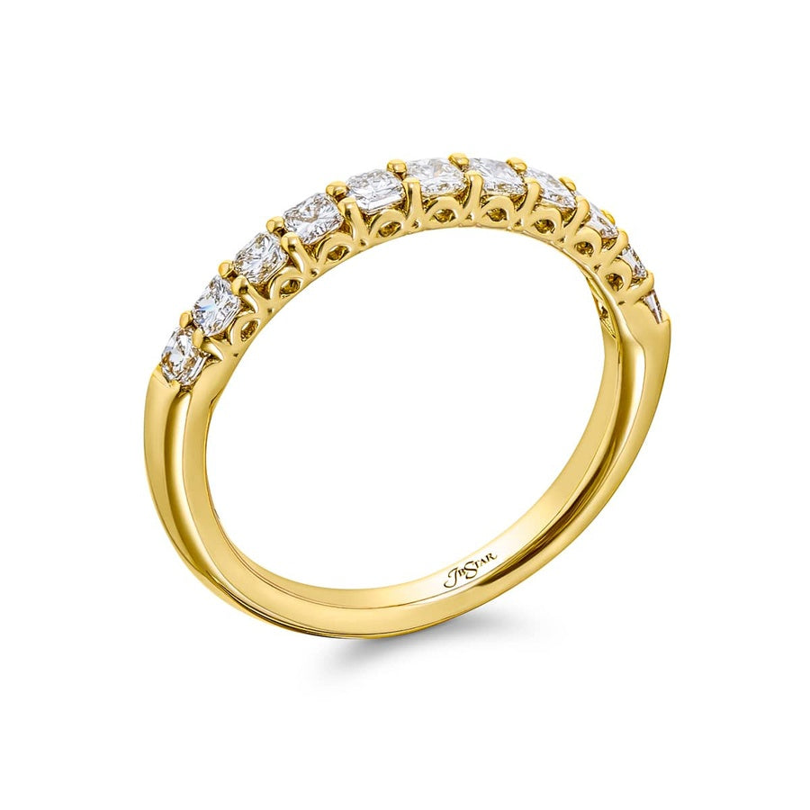 18K Yellow Gold Wedding Band 7542-003