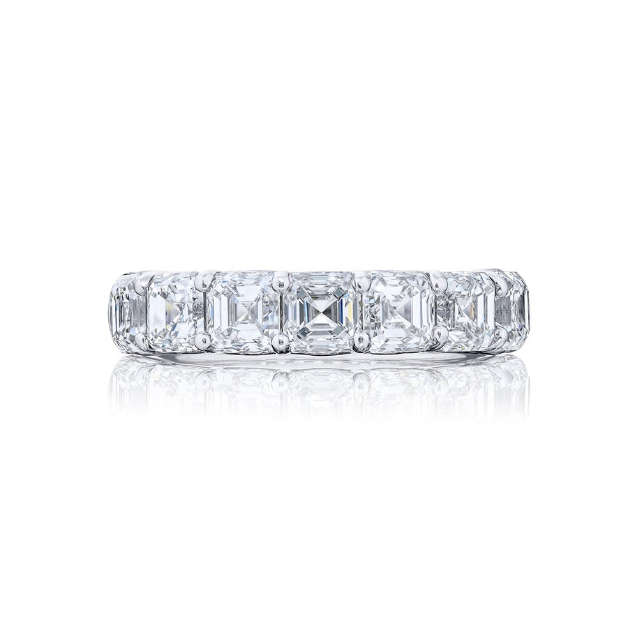 Platinum Diamond Single-Row GIA Certified Band