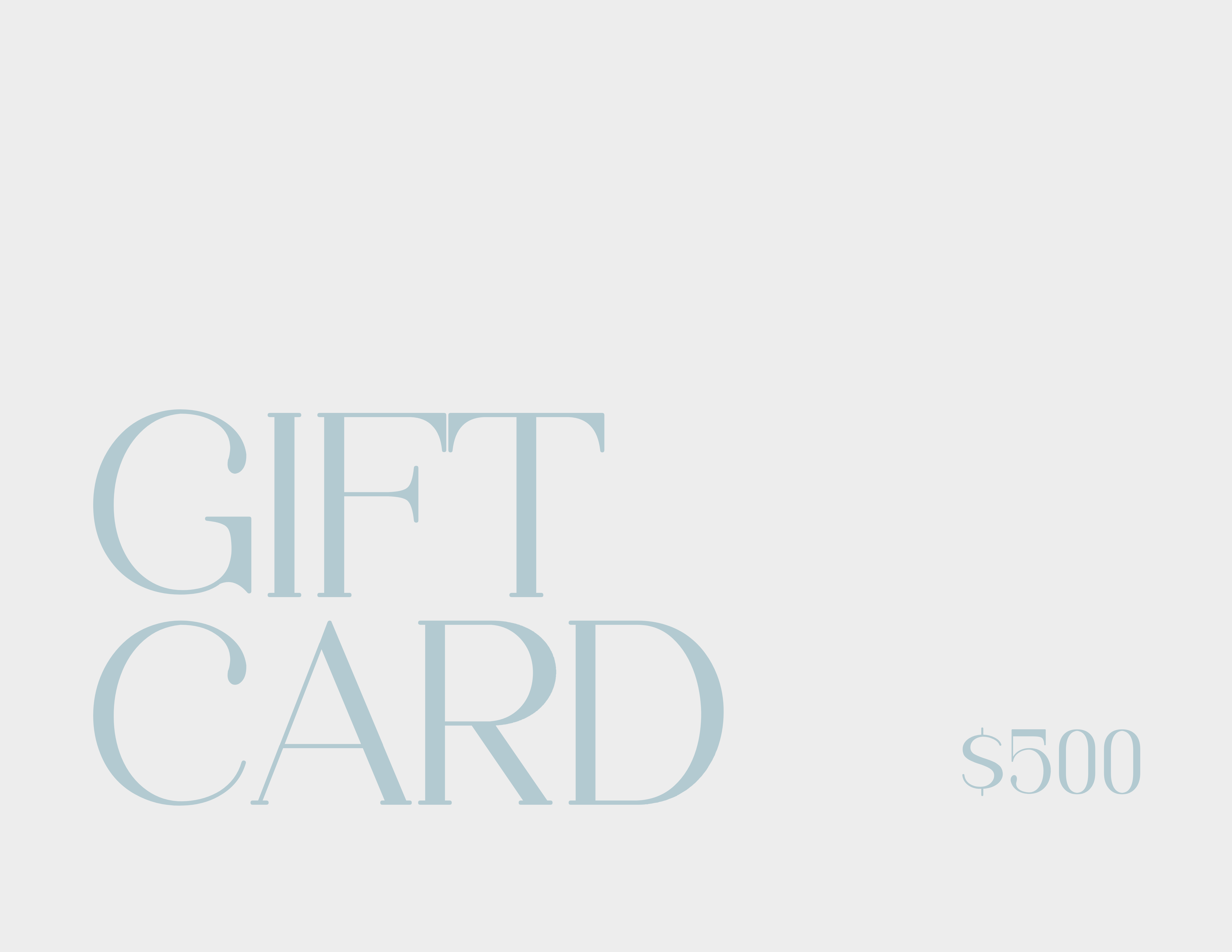 $500 Shetler Fine Jewelers Gift Card