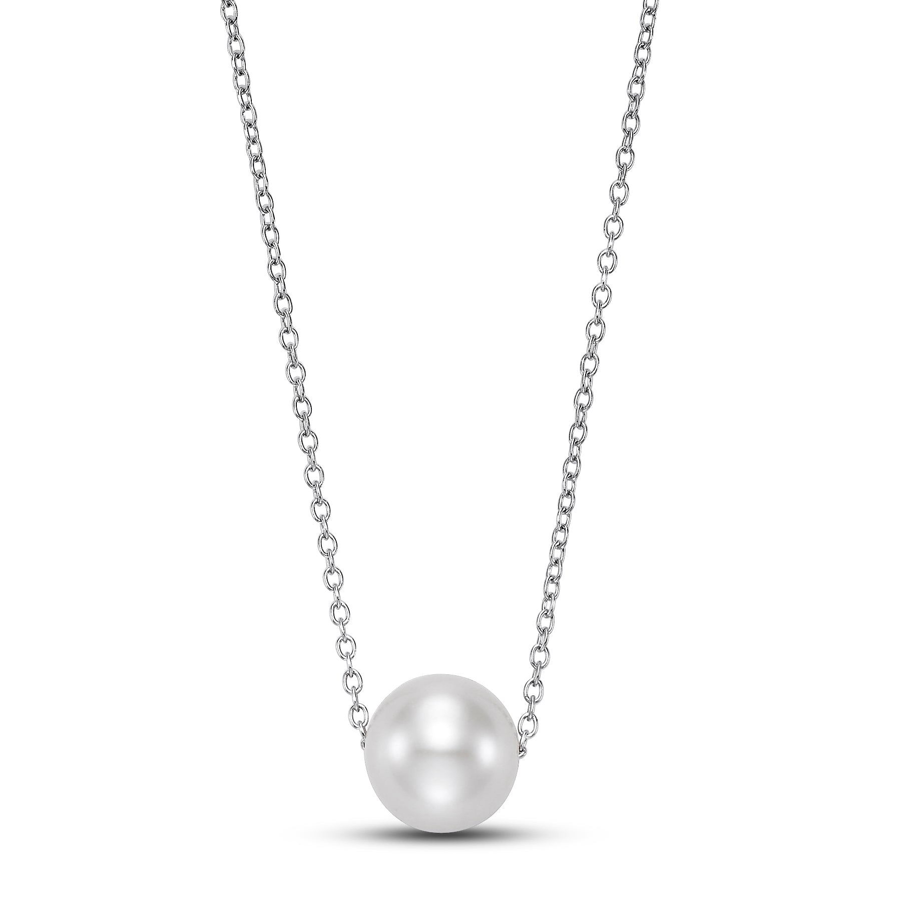 Floating Freshwater Pearl Necklace