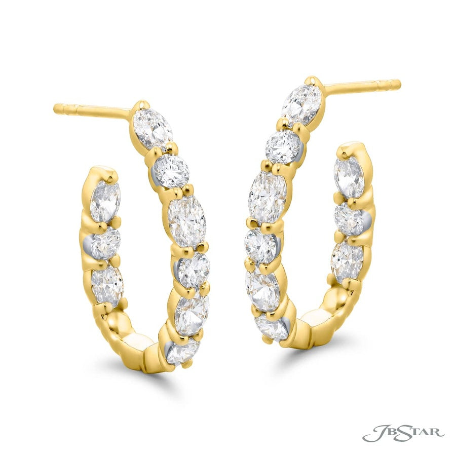 14K Yellow Gold Earring 7885-002