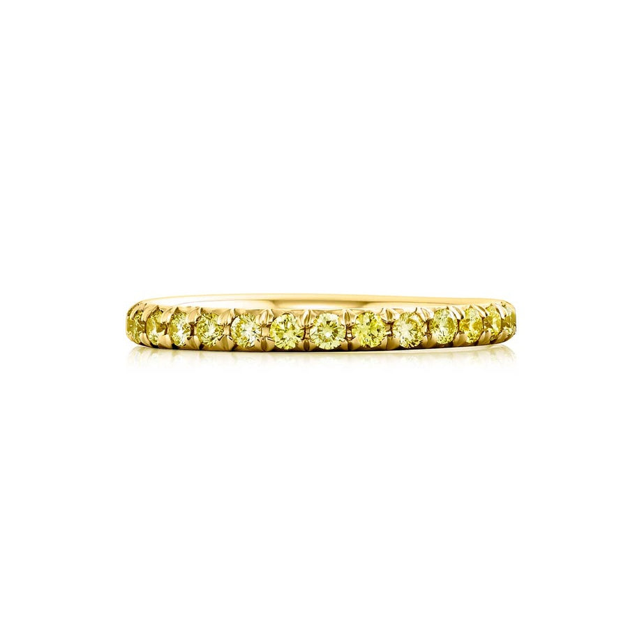 18K Yellow Gold Wedding Band 1080-105