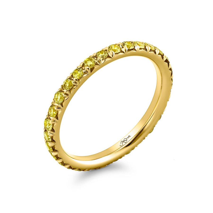 18K Yellow Gold Wedding Band 1080-105