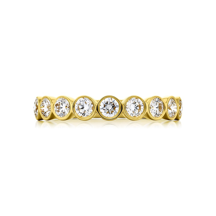 18K Yellow Gold Wedding Band 4656-005