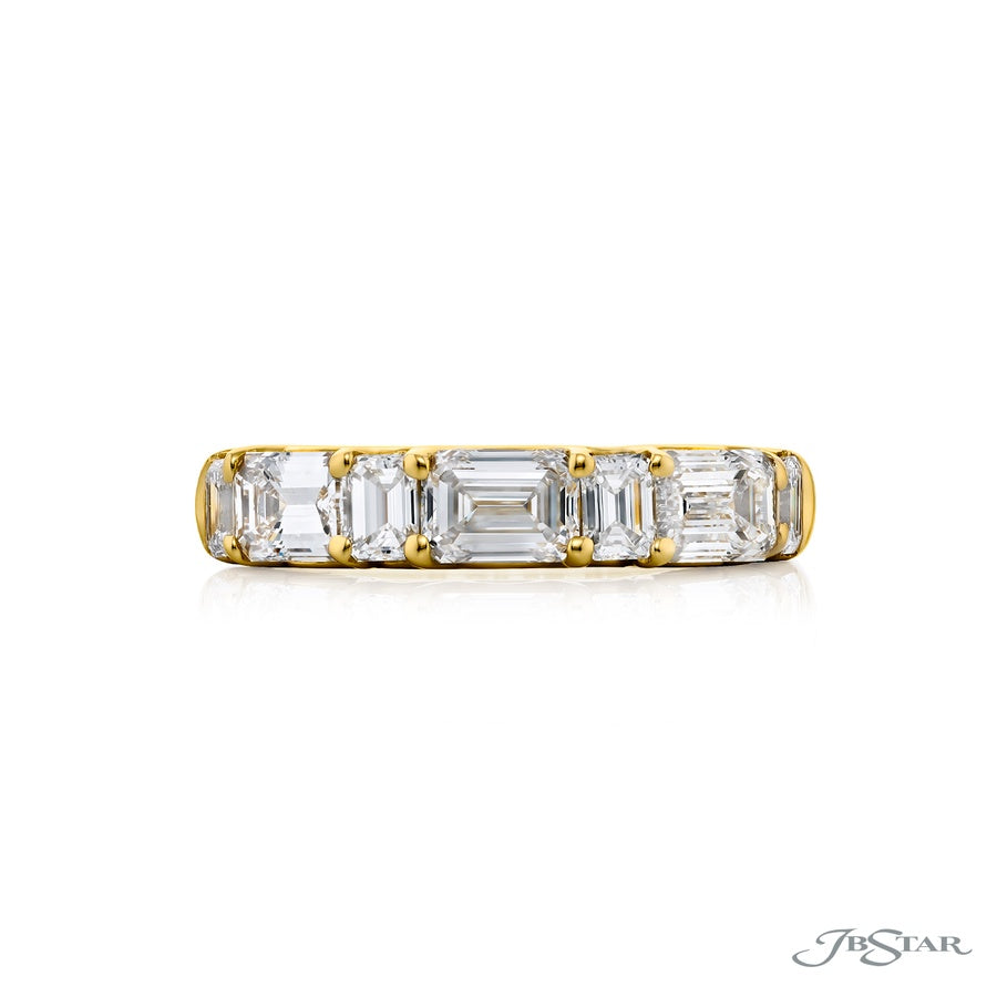 18K Yellow Gold Wedding Band 7467-033