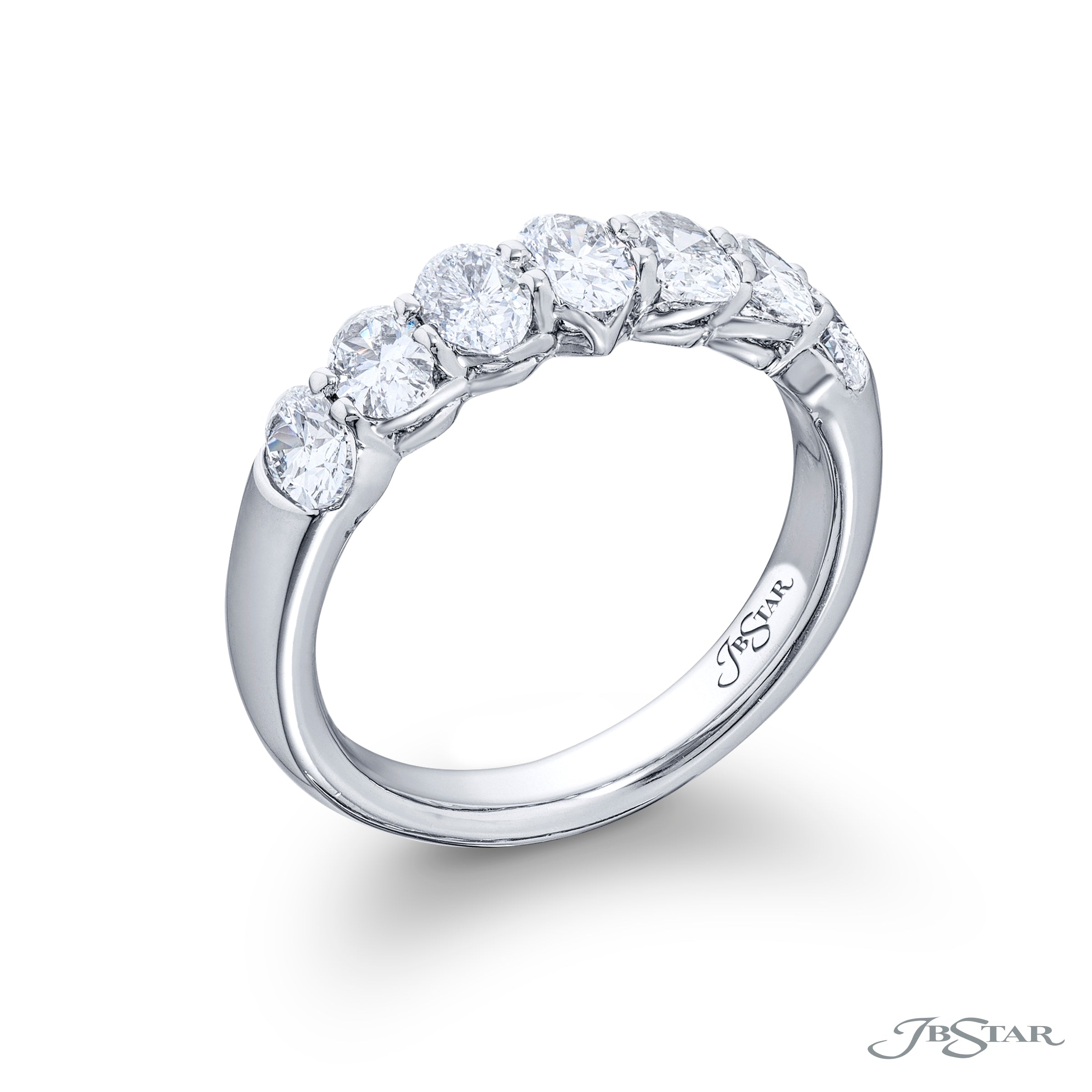Oval Diamond Band
