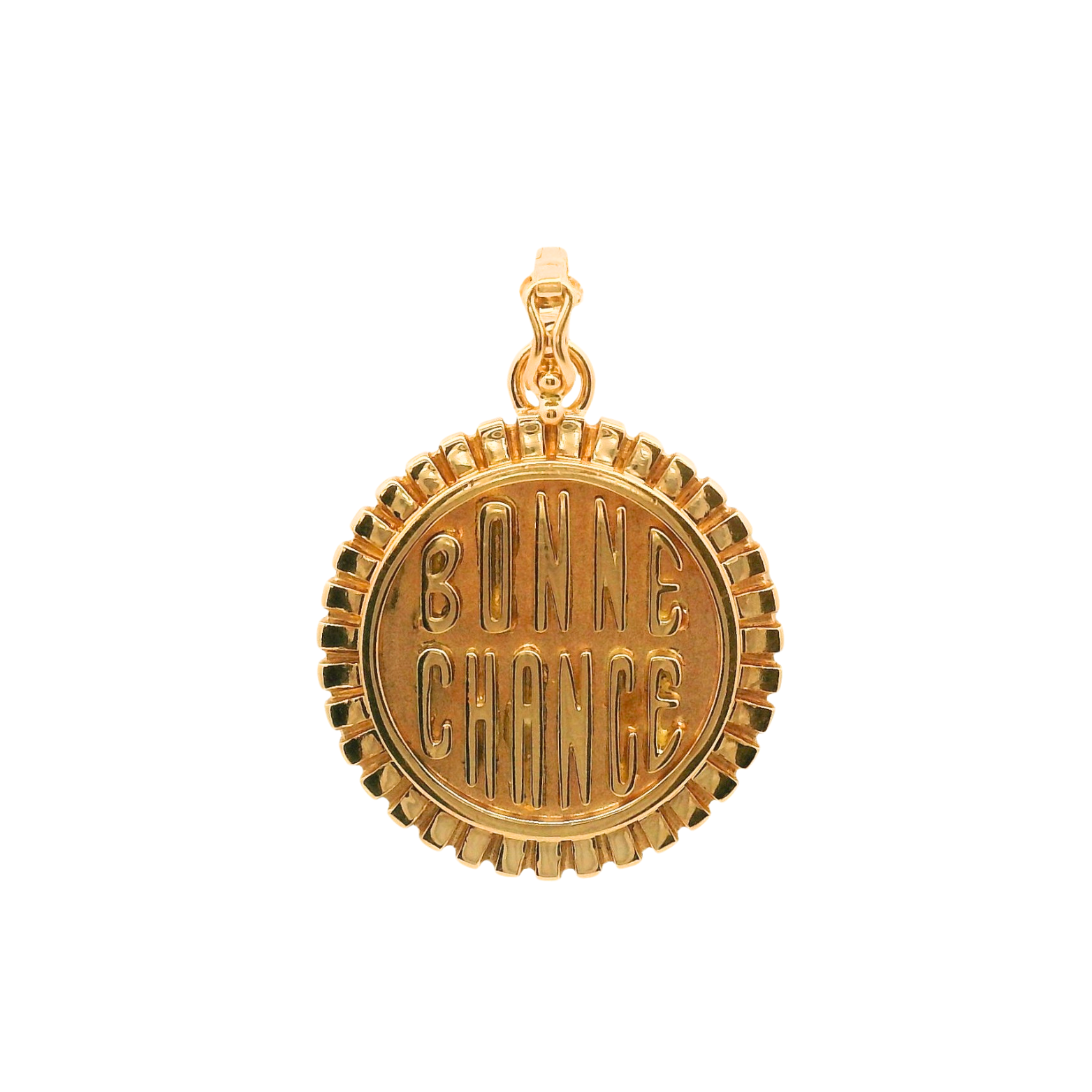 "J'ai de la Bonne Chance" Pendant