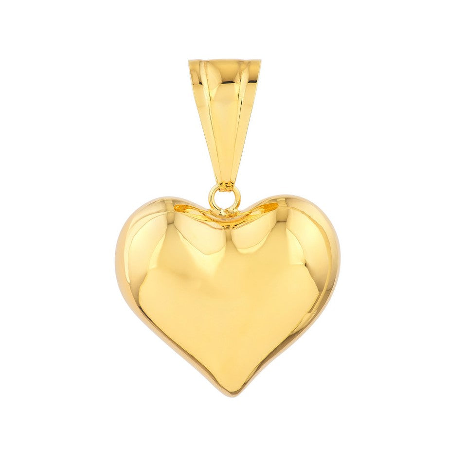 Puffed Heart Pendant