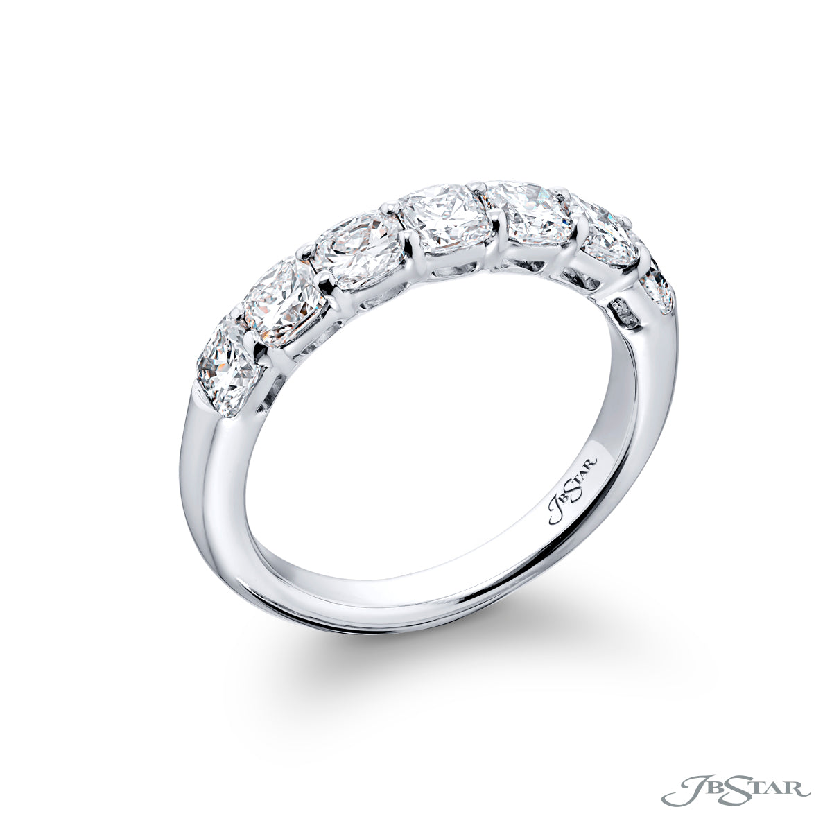 Cushion Cut Diamond Band
