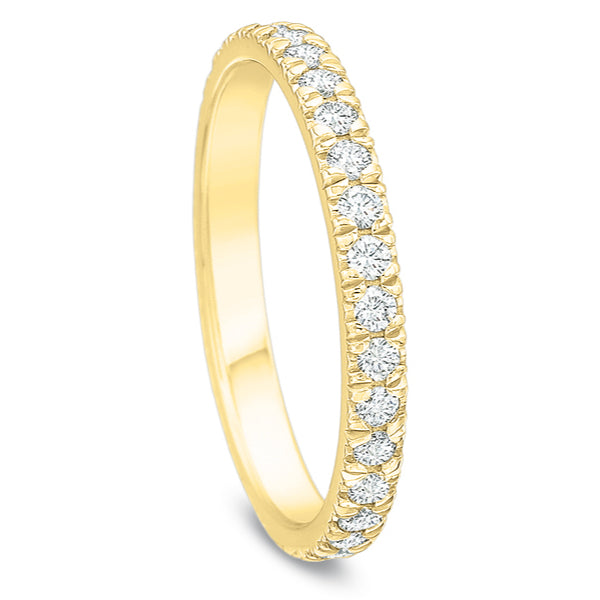 French Cut Anniversary Band