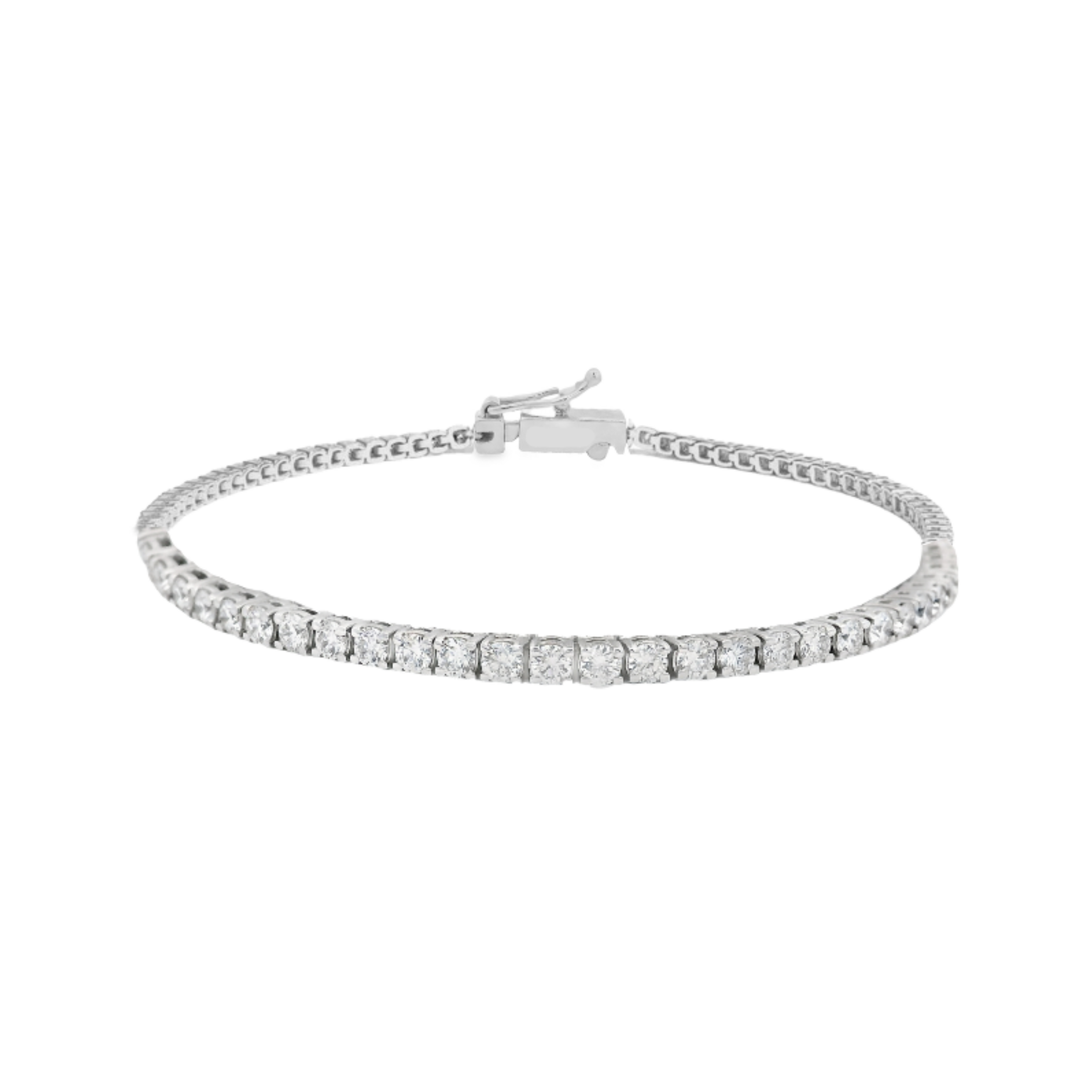 3.10ctw Round Diamond Tennis Bracelet