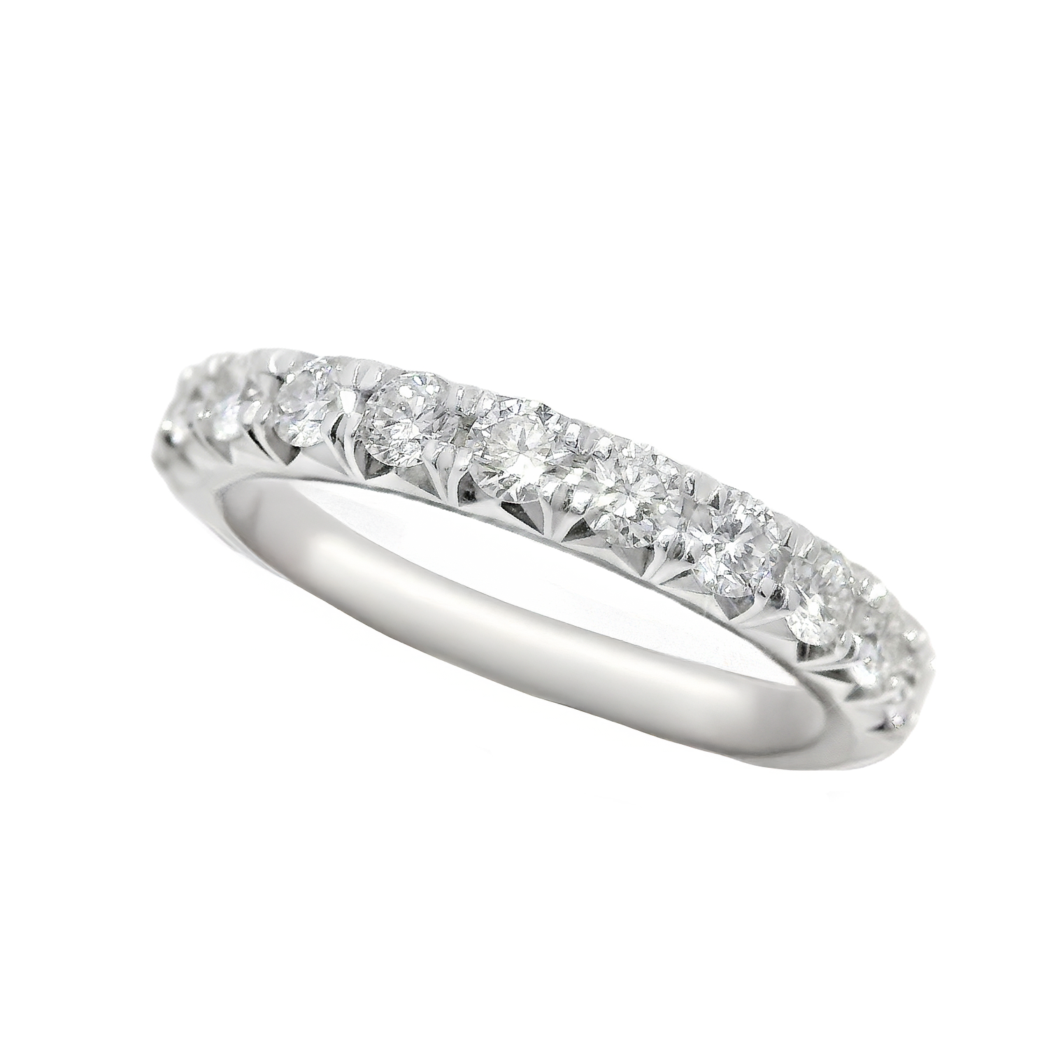 Round Diamond Anniversary Band