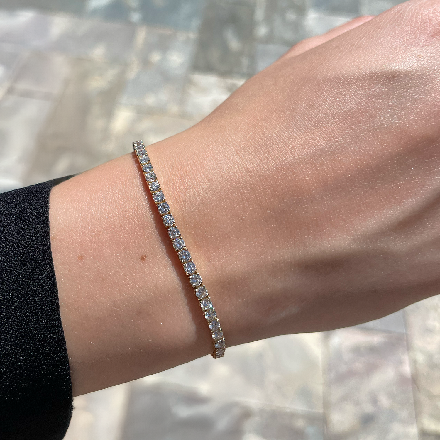 4.00ctw Round Diamond Tennis Bracelet