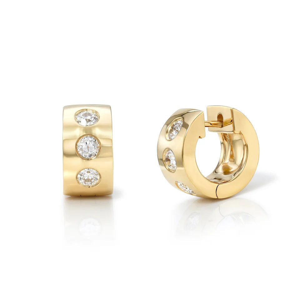 Jenni Huggie Hoop Earrings