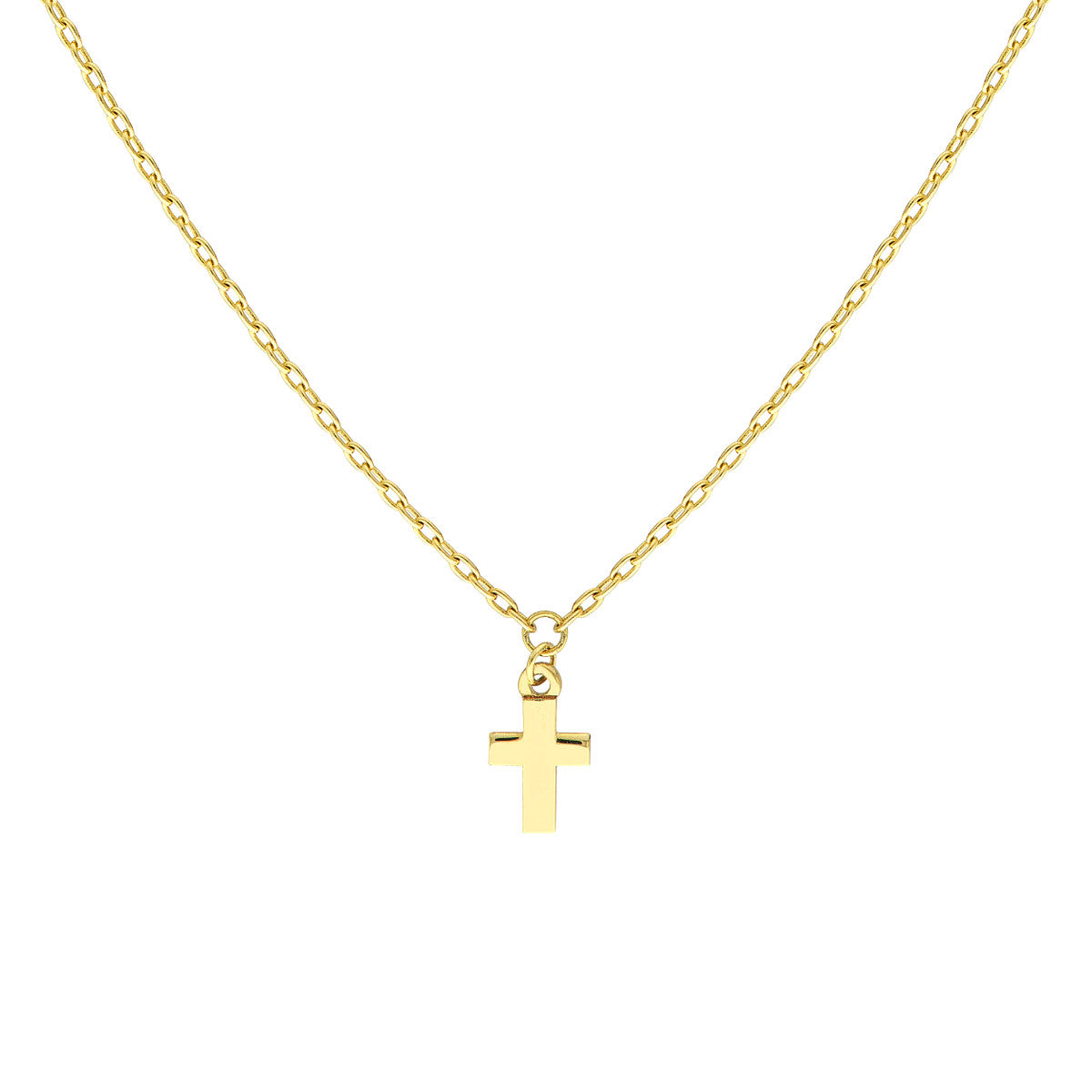 Mini Cross Adjustable Necklace