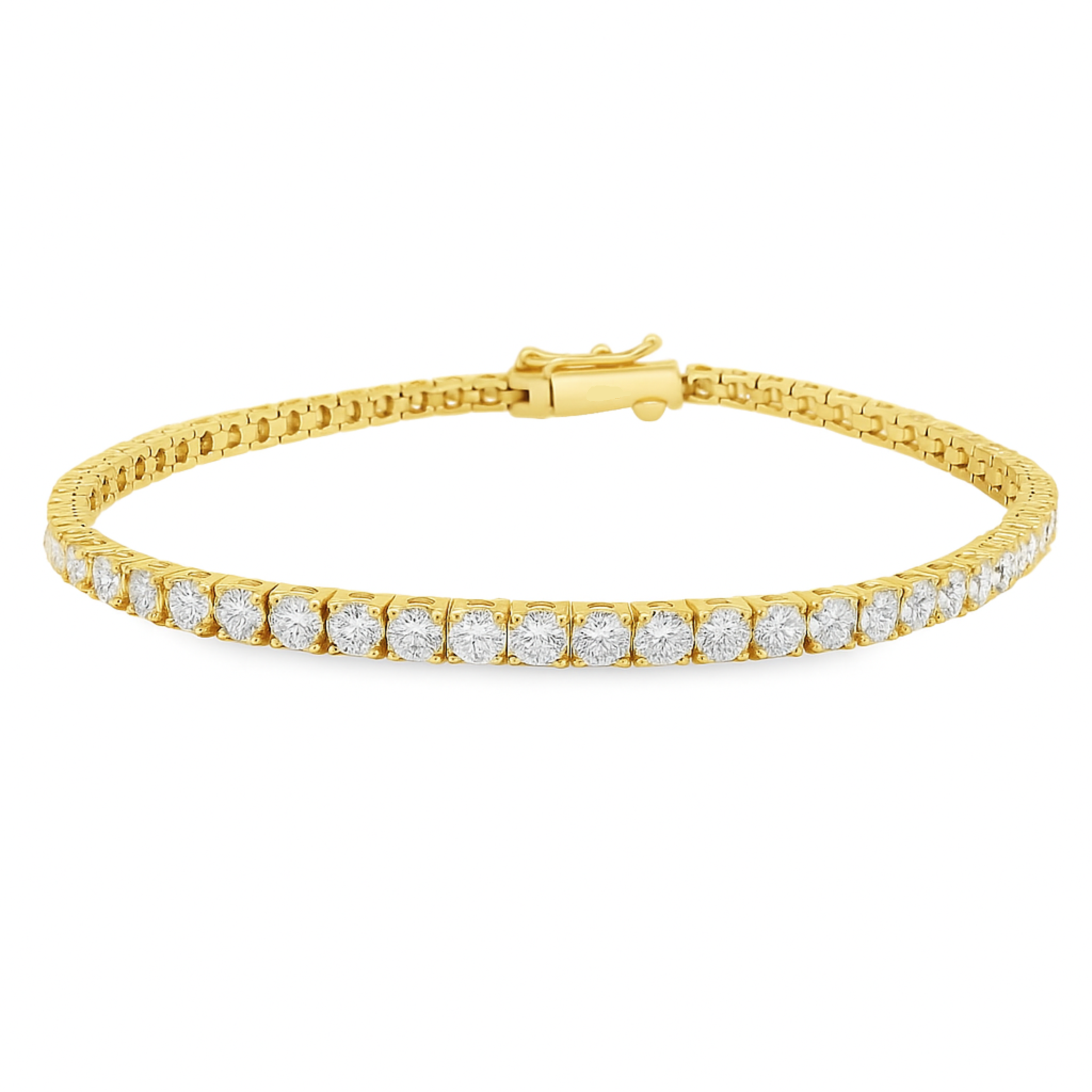 5.08ctw Round Diamond Tennis Bracelet