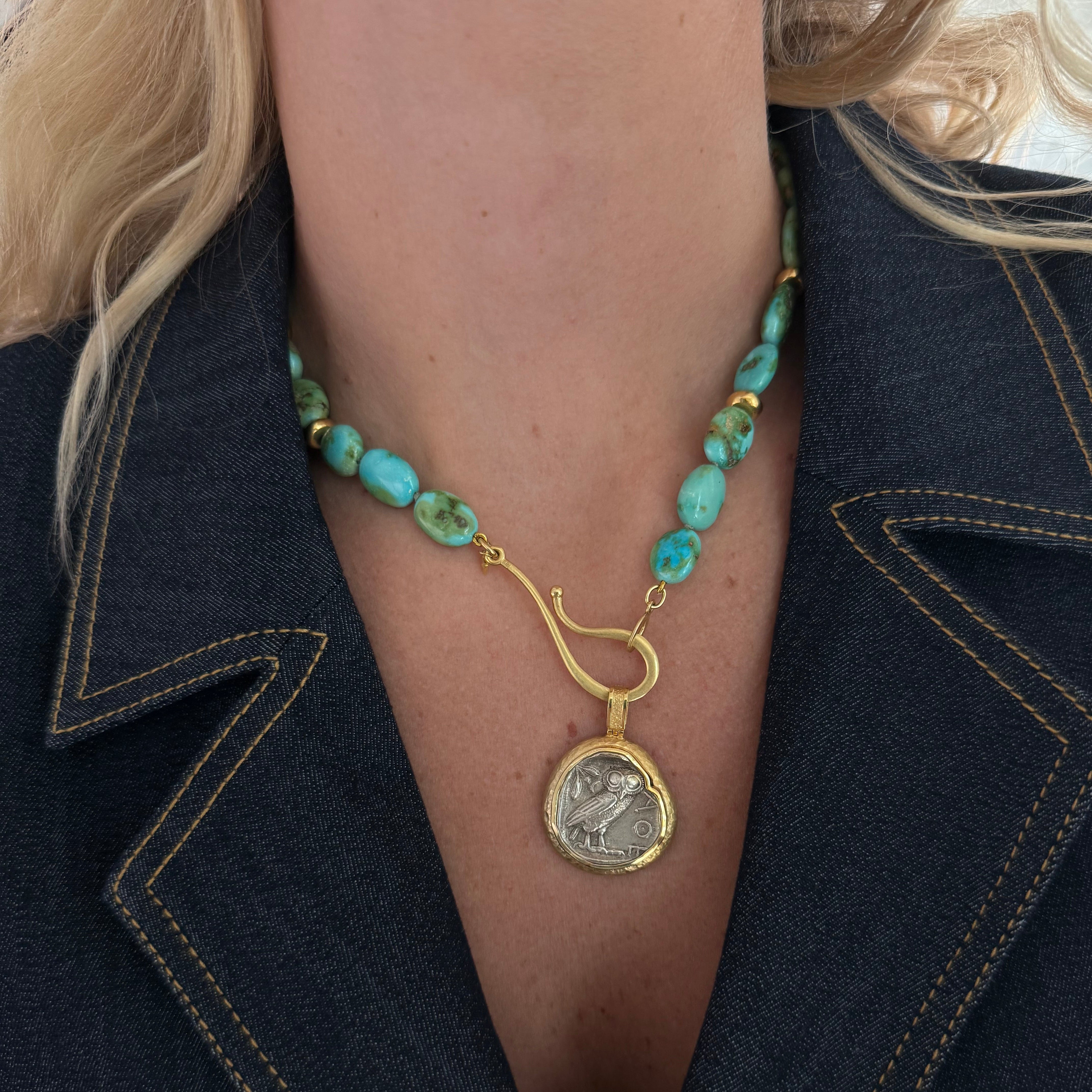 Sonoran Turquoise Bead Necklace
